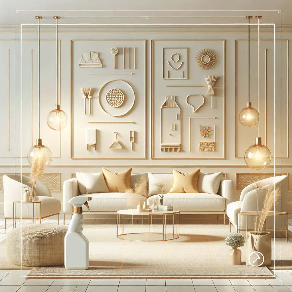 Clean living room floor